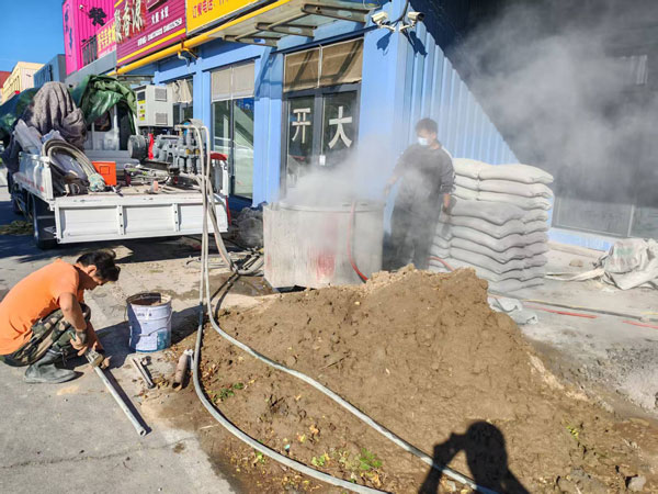 江干顶管注浆加固